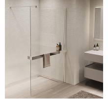 Душевая перегородка Vincea Walk in 90 VSW-1HR900CL профиль цвет Хром стекло прозрачное