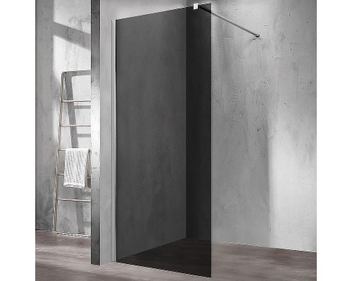 Душевая перегородка Vincea Walk-In 90 VSW-1H900CG профиль Хром стекло тонированное