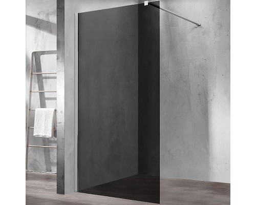 Душевая перегородка Vincea Walk-In 100 VSW-1H100CG профиль Хром стекло тонированное