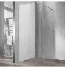 Душевая перегородка Vincea Walk-In 110 VSW-1H110CL профиль Хром стекло прозрачное