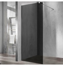 Душевая перегородка Vincea Walk-In 110 VSW-1H110CG профиль Хром стекло тонированное