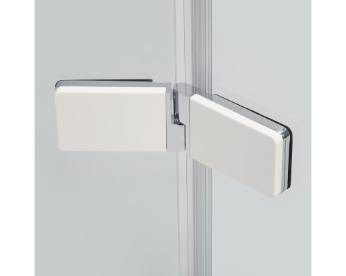 Душевой уголок WasserKRAFT Aller 120х90 R 10H07RWHITE профиль Хром стекло прозрачное