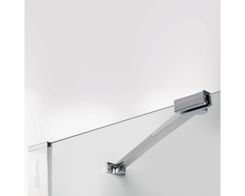 Душевой уголок WasserKRAFT Aller 120х90 R 10H07RWHITE профиль Хром стекло прозрачное