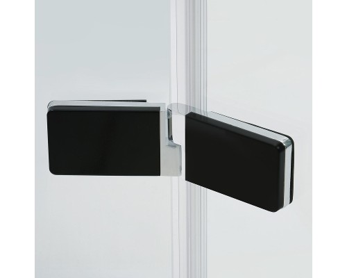 Душевой уголок WasserKRAFT Aller 120х80 R 10H06RBLACK MATT профиль Хром матовый стекло прозрачное