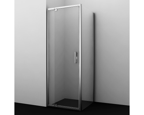 Душевой уголок WasserKRAFT Berkel 90х100 48P18 профиль Хром стекло прозрачное