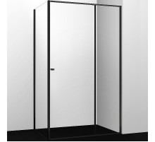 Душевой уголок WasserKRAFT Dill 110x80 61S14 профиль Черный матовый стекло прозрачное
