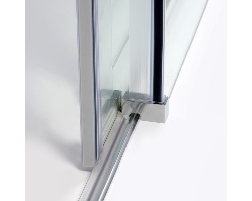 Душевой уголок WasserKRAFT Dinkel 120x90 58R07 профиль Хром стекло прозрачное