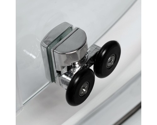 Душевой уголок WasserKRAFT Lippe 80x80 45S02 профиль Хром стекло прозрачное