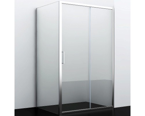 Душевой уголок WasserKRAFT Main 110x80 41S14 профиль Хром стекло прозрачное