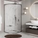 Душевой уголок WasserKRAFT Naab 100x100 86S38 профиль Хром стекло прозрачное