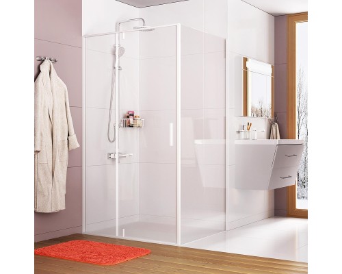 Душевой уголок WasserKRAFT Neime 120x90 19P07 профиль Белый матовый стекло прозрачное