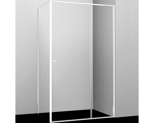 Душевой уголок WasserKRAFT Rhin 120x100 44S10 профиль Белый стекло прозрачное