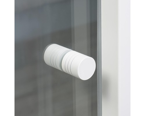 Душевая дверь WasserKRAFT Rhin 100 44S12 профиль Белый стекло прозрачное