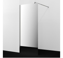 Душевая перегородка WasserKRAFT Rur 90 30W39GR-MR профиль Графит стекло зеркальное