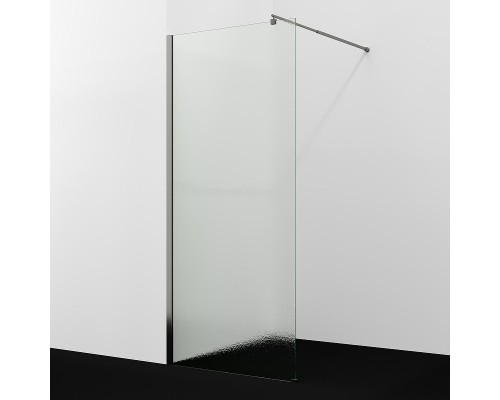 Душевая перегородка WasserKRAFT Rur 120 30W40GR-TXG профиль Графит стекло текстурное