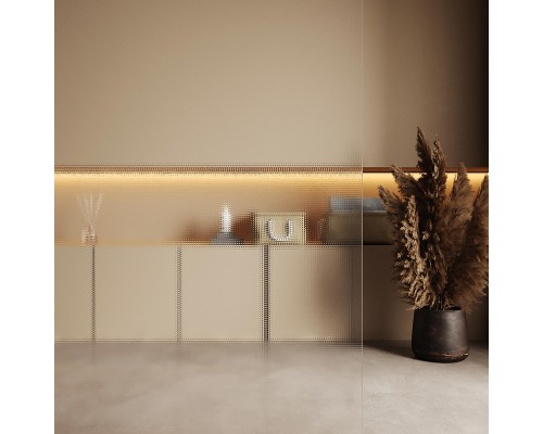 Душевая перегородка WasserKRAFT Rur 120 30W40RG-TXG профиль Розовое золото стекло текстурное