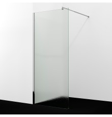 Душевая перегородка WasserKRAFT Rur 90 30W39-TXG профиль цвет Хром стекло текстурное