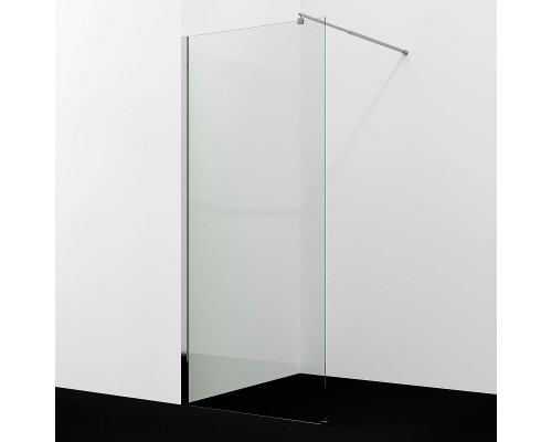 Душевая перегородка WasserKRAFT Rur 120 30W40 профиль цвет Хром стекло прозрачное