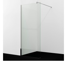 Душевая перегородка WasserKRAFT Rur 120 30W40 профиль цвет Хром стекло прозрачное