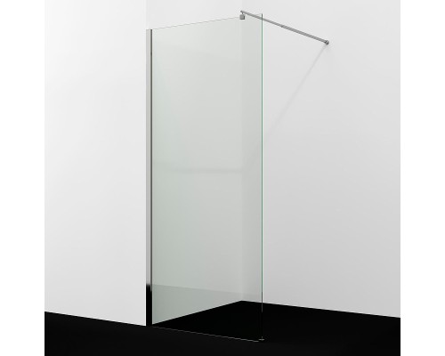 Душевая перегородка WasserKRAFT Rur 120 30W40 профиль цвет Хром стекло прозрачное