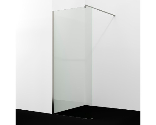 Душевая перегородка WasserKRAFT Rur 120 30W40BN профиль цвет Никель стекло прозрачное