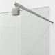 Душевая перегородка WasserKRAFT Rur 120 30W40BN профиль цвет Никель стекло прозрачное