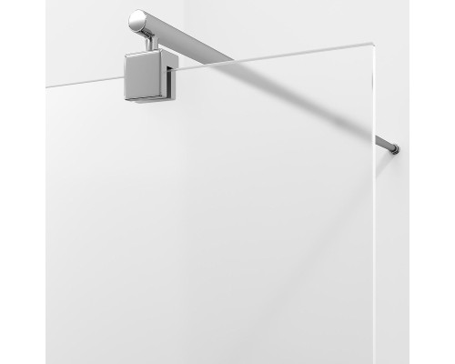 Душевая перегородка WasserKRAFT Rur 120 30W40-MG профиль цвет Хром стекло матовое