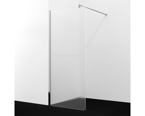 Душевая перегородка WasserKRAFT Rur 120 30W40-MG профиль цвет Хром стекло матовое