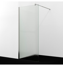 Душевая перегородка WasserKRAFT Rur 110 30W46BN-TXG профиль цвет Никель стекло текстурное