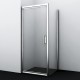 Душевой уголок WasserKRAFT Salm 80x80 27I02 профиль Хром стекло прозрачное