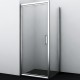 Душевой уголок WasserKRAFT Salm 80x80 27I02 профиль Хром стекло прозрачное