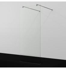 Душевая перегородка WasserKRAFT Vechte 120 60W40GR профиль Графит стекло прозрачное