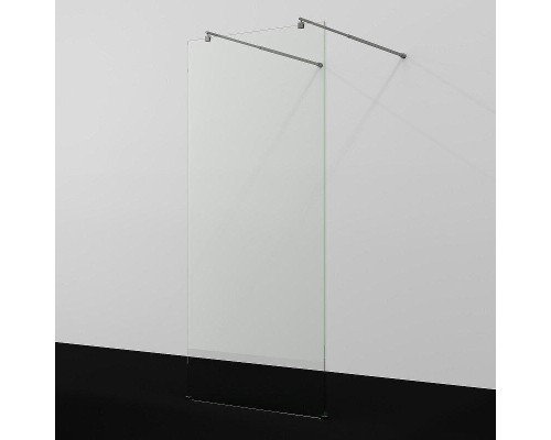 Душевая перегородка WasserKRAFT Vechte 100 60W44GR профиль Графит стекло прозрачное