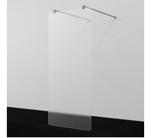 Душевая перегородка WasserKRAFT Vechte 110 60W46GR-MG профиль Графит стекло матовое