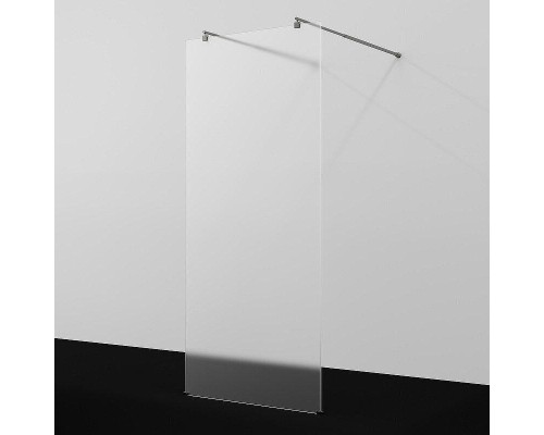 Душевая перегородка WasserKRAFT Vechte 110 60W46GR-MG профиль Графит стекло матовое