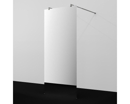 Душевая перегородка WasserKRAFT Vechte 110 60W46GR-MR профиль Графит стекло зеркальное