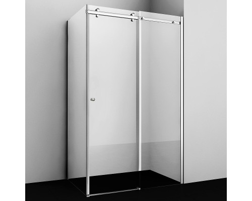 Душевой уголок WasserKRAFT Vils 100x90 56R22 профиль Хром стекло прозрачное