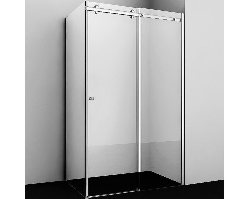 Душевой уголок WasserKRAFT Vils 100x90 56R22 профиль Хром стекло прозрачное