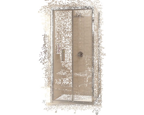 Душевой уголок WasserKRAFT Weser 100x90 78F22 профиль Хром стекло прозрачное