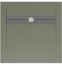 Душевой поддон из искусственного камня Allen Brau Infinity 90x90 8.21001-CGM цвет Зеленый