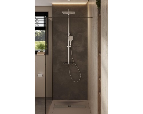 Душевой поддон из искусственного камня Allen Brau Infinity 140x80 8.21004-BGM цвет Синий+Серый