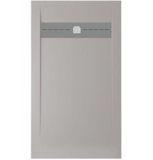 Душевой поддон из искусственного камня Allen Brau Infinity 140x80 8.21004-PGM цвет Серый
