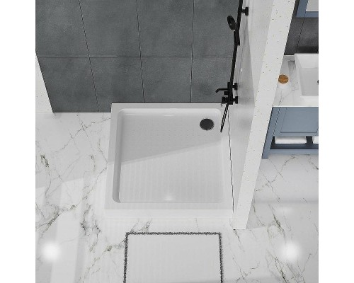 Акриловый поддон для душа BelBagno Tray 100x100 TRAY-BB-A-100-15-W Белый