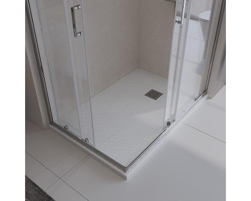 Душевой поддон из искусственного камня BelBagno Uno 140x90 TRAY-MR-UNO-AH-140/90-35-W Белый