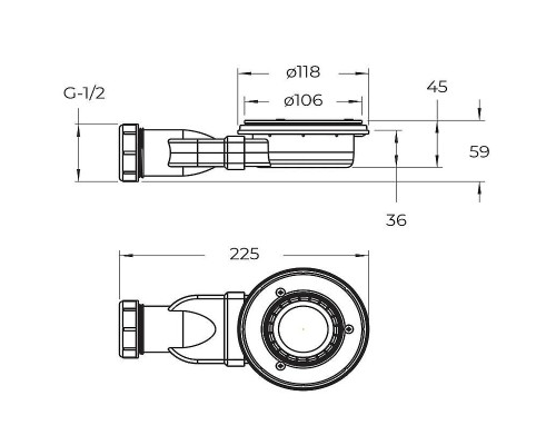 Душевой поддон из искусственного камня BelBagno Uno 160x80 TRAY-MR-UNO-AH-160/80-35-W-NO Белый