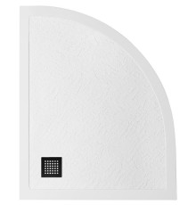 Душевой поддон из искусственного камня BelBagno Uno 120x90 L TRAY-MR-UNO-RH-120/90-550-35-W-L-NO Белый