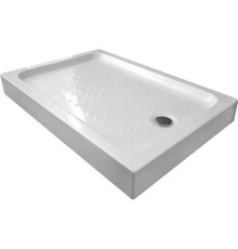 Акриловый поддон для душа Gemy 100х80х16 прямоугольный Белый