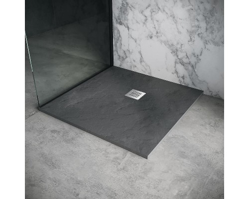 Душевой поддон из искусственного камня Grossman Strong 90x90 GR-S29090Q цвет Графит
