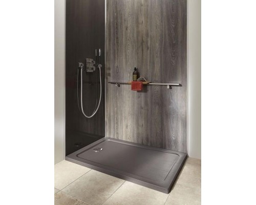 Душевой поддон из материала Flight Jacob Delafon Flight Safe 160x90 E62482-F-M53 цвет Антрацит