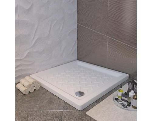 Керамический поддон для душа RGW CER CR-088 80x80 19170188-01 Белый